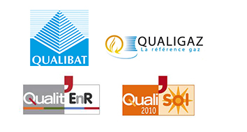 Image des différentes certifications de l'entreprise
